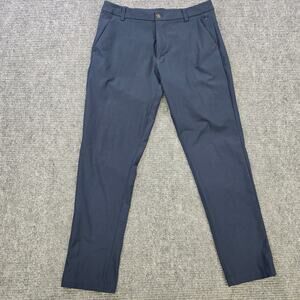 Lululemon Commission Pant Classic Mens 32x30 Blue Golf Chino